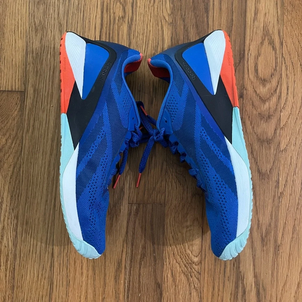 Nano x1 size 11 Reebok Men's Blue Athletic Shoes - Picture 7 of 10